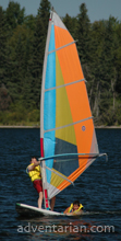 windsurfing